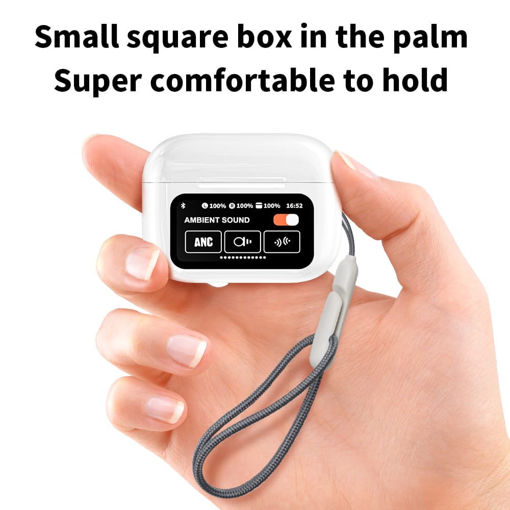 Wireless Earbuds,Bluetooth 5.4 Headphones Bass Stereo,Active Noise Cancelling with Smart Ambient,Earbuds anc