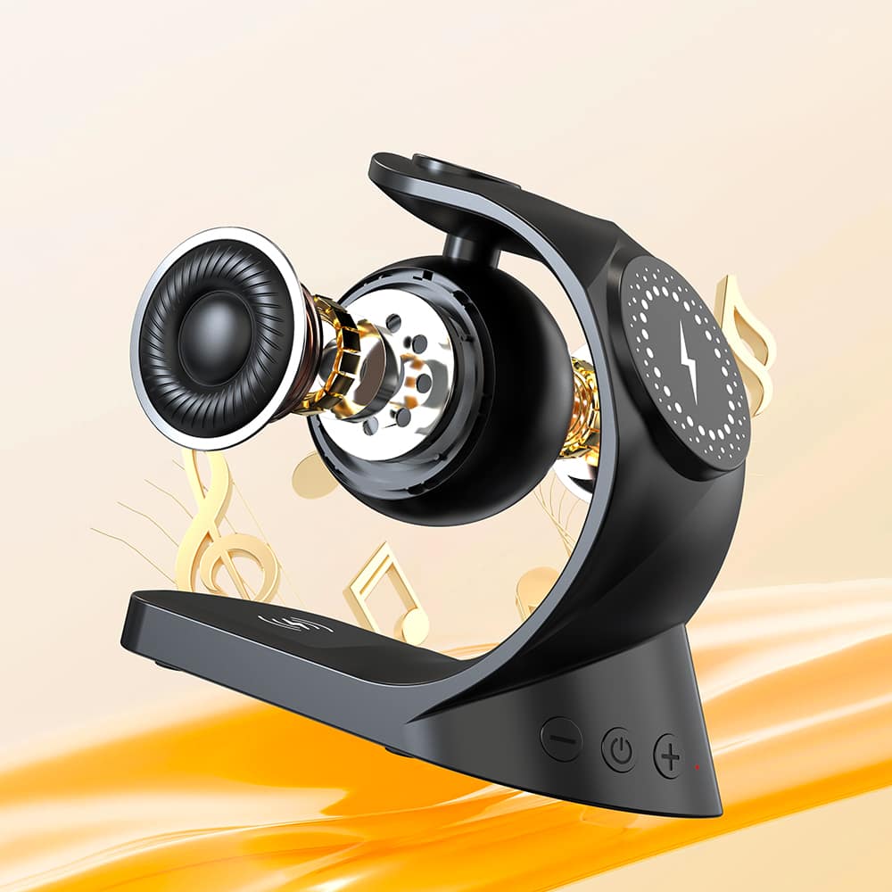 portable bluetooth speaker,wireless charger 3 in 1