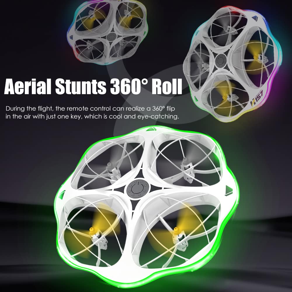 Remote Control UFO Drone,Cool LED Marquee Drone,Gesture Recognition Drone