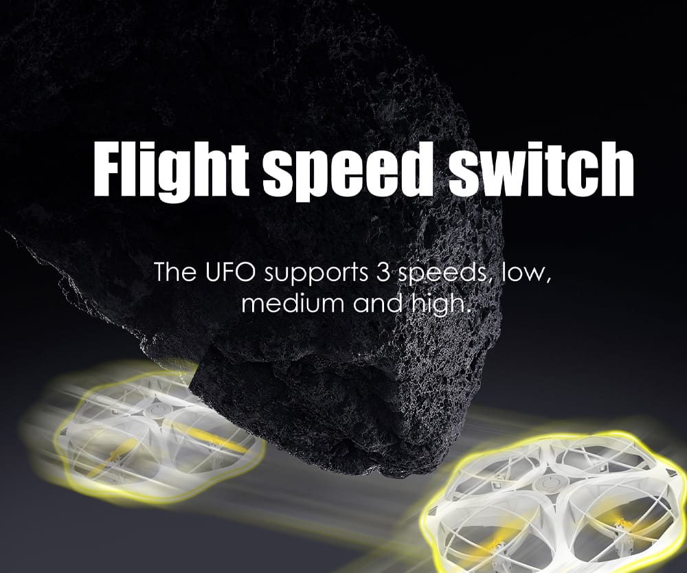 Remote Control UFO Drone,Cool LED Marquee Drone,Gesture Recognition Drone
