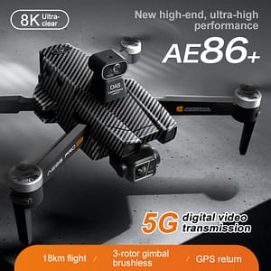 Airdrop Drone,360° Obstacle Avoidance, Optical Flow Hovering, GPS Positioning, Brushless Power,GPS Drone with 8K Camera,48 Mins Flight Time