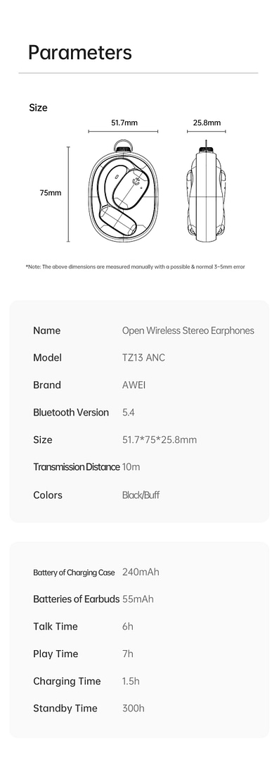 wireless earbuds,open ear headphones,over ear buds earphones