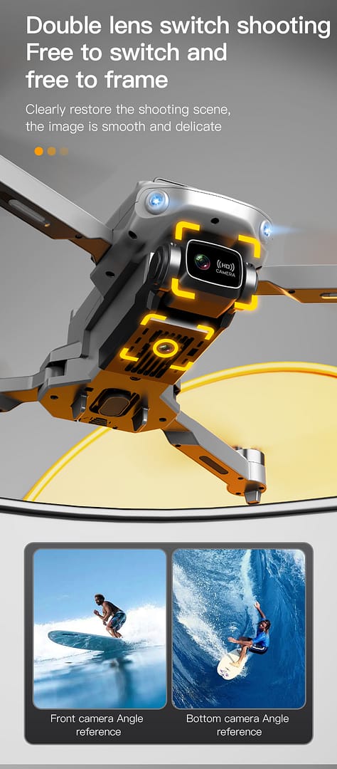 Aerial Photography HD Drone,GPS Automatic Return,Low Power Automatic Return