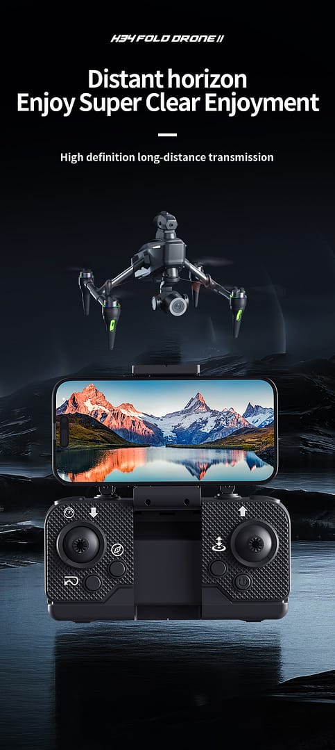 Drone 4K Dual Camera,360° Obstacle Avoidance Drone