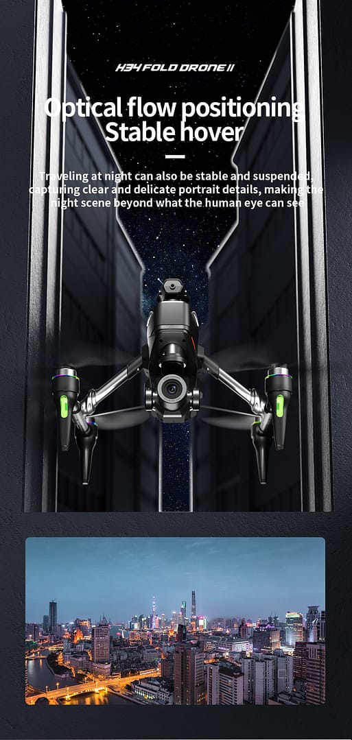 Drone 4K Dual Camera,360° Obstacle Avoidance Drone