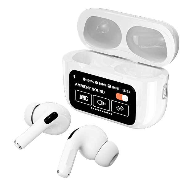 Wireless Earbuds,Bluetooth 5.4 Headphones Bass Stereo,Active Noise Cancelling with Smart Ambient,Earbuds anc