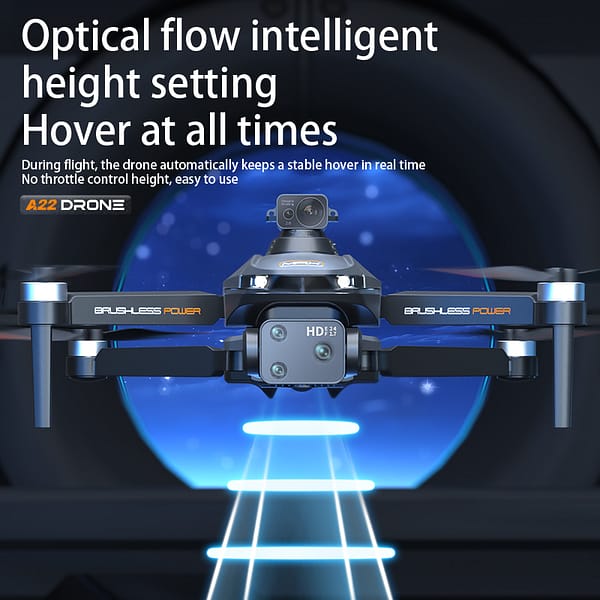Drone Auto Return Home,Remote Control HD Aerial Photography Drone,Optical Flow Brushless Obstacle Avoidance