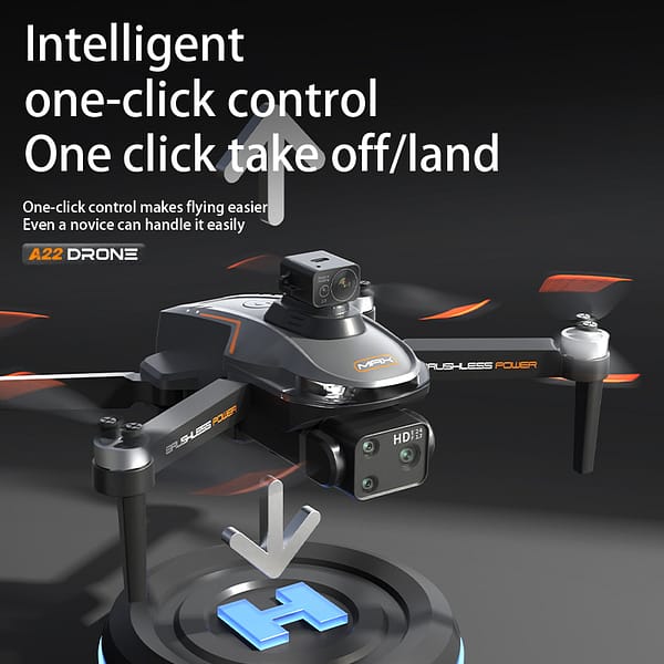 Drone Auto Return Home,Remote Control HD Aerial Photography Drone,Optical Flow Brushless Obstacle Avoidance