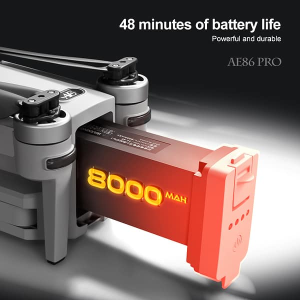 Airdrop Drone,360° Obstacle Avoidance, Optical Flow Hovering, GPS Positioning, Brushless Power,GPS Drone with 8K Camera,48 Mins Flight Time