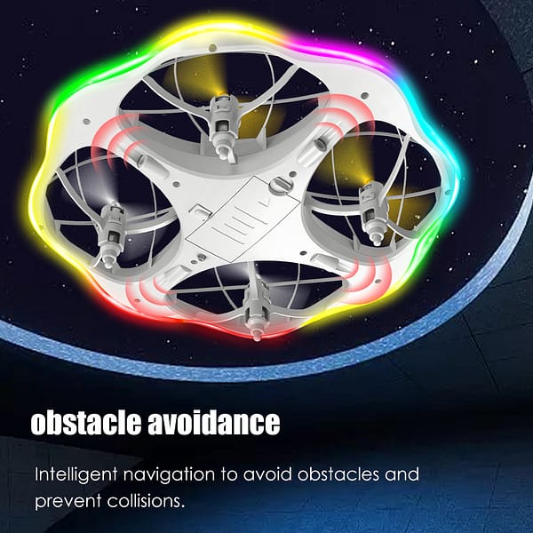 Remote Control UFO Drone,Cool LED Marquee Drone,Gesture Recognition Drone