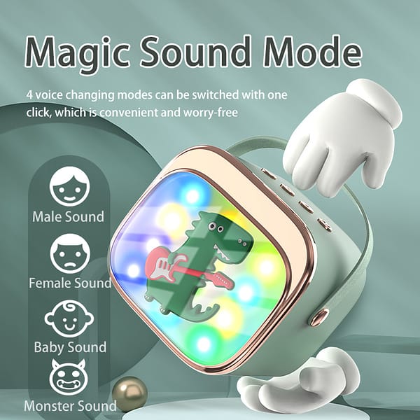 Portable Bluetooth Speaker,Bluetooth 5.3,Wireless Stereo Pairing,Retro TV Bluetooth Speaker