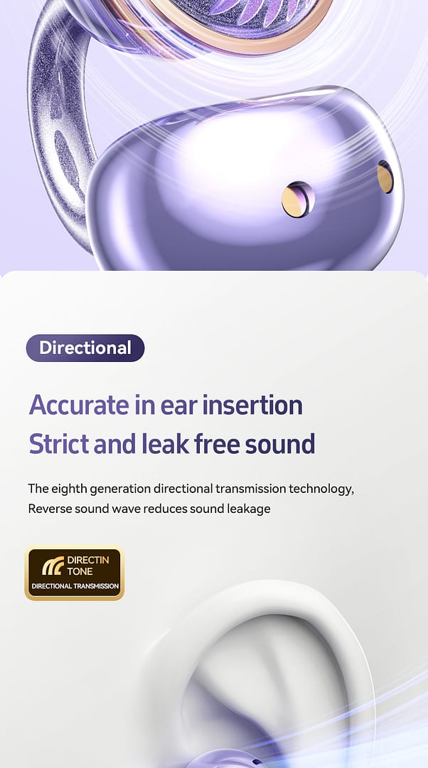 open ear clip headphones,open-ear earbuds,over ear bluetooth earbuds