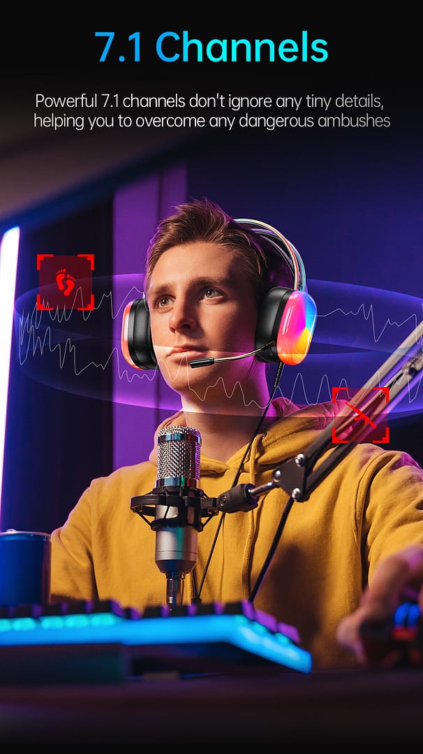 gaming headphones ,gaming headset with microphone