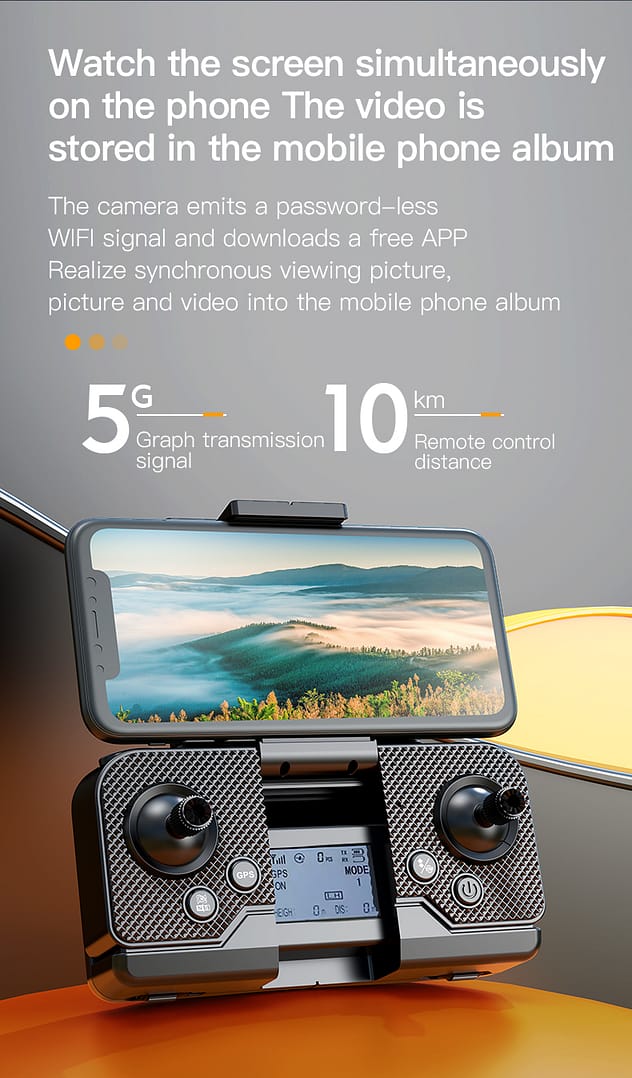 Aerial Photography HD Drone,GPS Automatic Return,Low Power Automatic Return