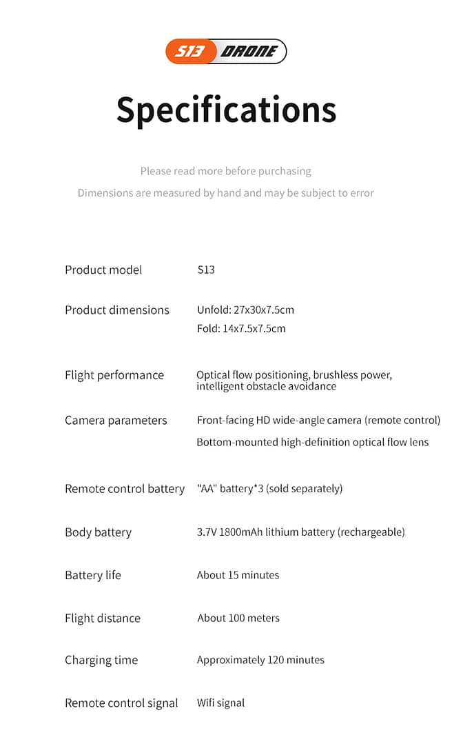 Drone 6K Dual Camera,Intelligent Obstacle Avoidance Drone,Optical Flow Hovering,Auto Return Home Drone