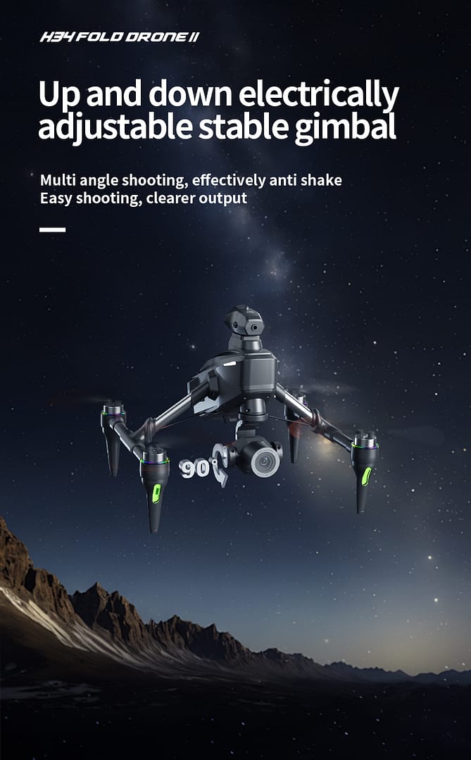 Drone 4K Dual Camera,360° Obstacle Avoidance Drone