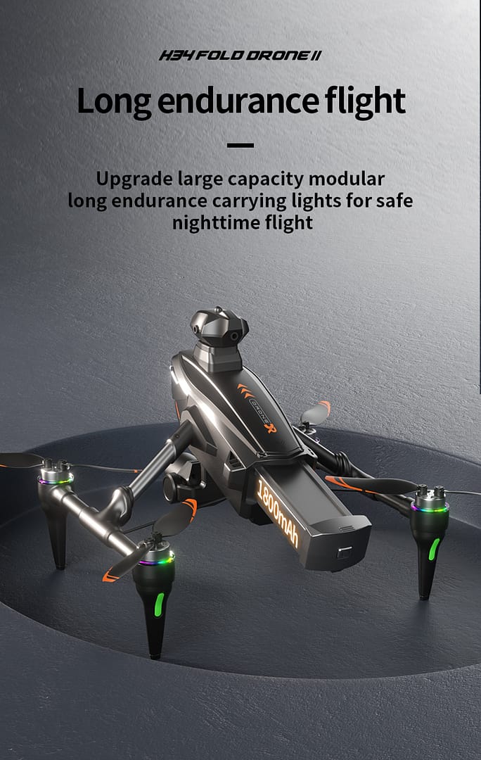 Drone 4K Dual Camera,360° Obstacle Avoidance Drone