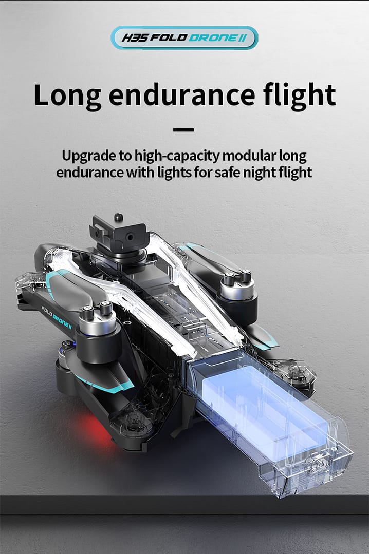 360° Smart Obstacle Avoidance Drone,Automatic Follow up Shooting Drone,Brushless Motor Drone