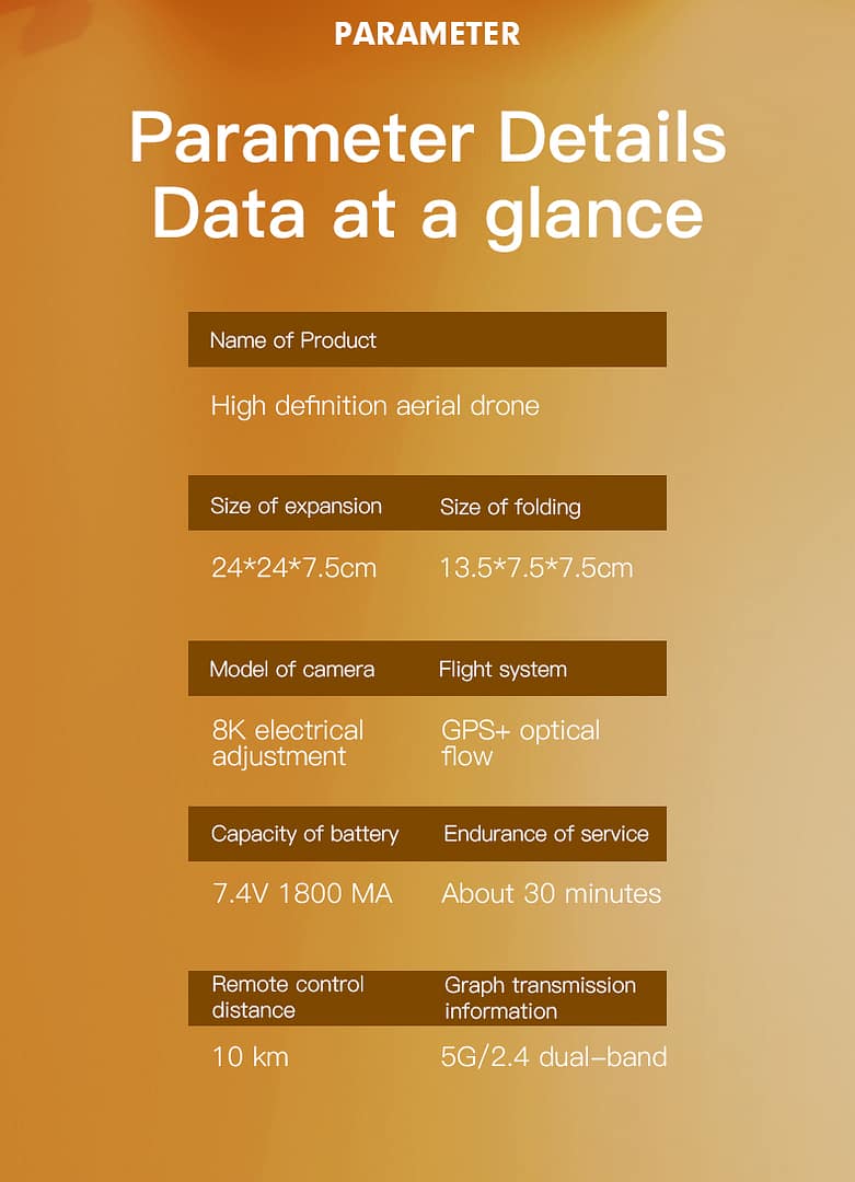 Aerial Photography HD Drone,GPS Automatic Return,Low Power Automatic Return