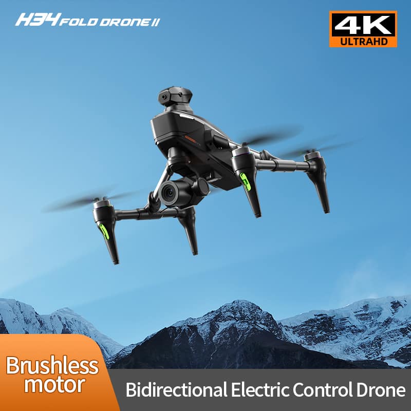 Drone 4K Dual Camera,360° Obstacle Avoidance Drone