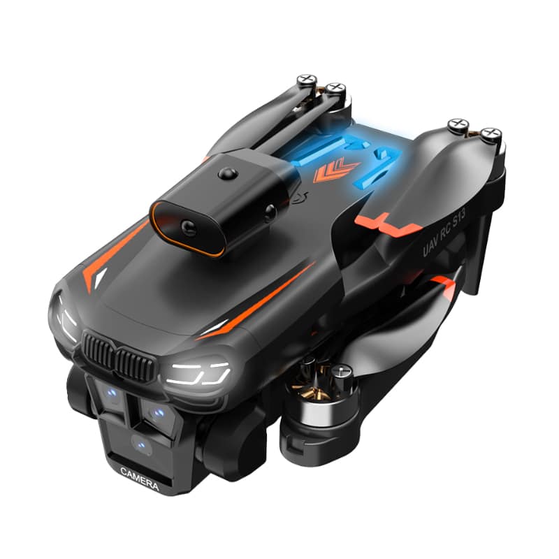 Drone 6K Dual Camera,Intelligent Obstacle Avoidance Drone,Optical Flow Hovering,Auto Return Home Drone