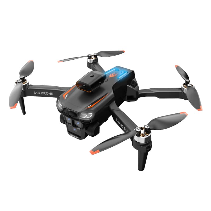 Drone 6K Dual Camera,Intelligent Obstacle Avoidance Drone,Optical Flow Hovering,Auto Return Home Drone