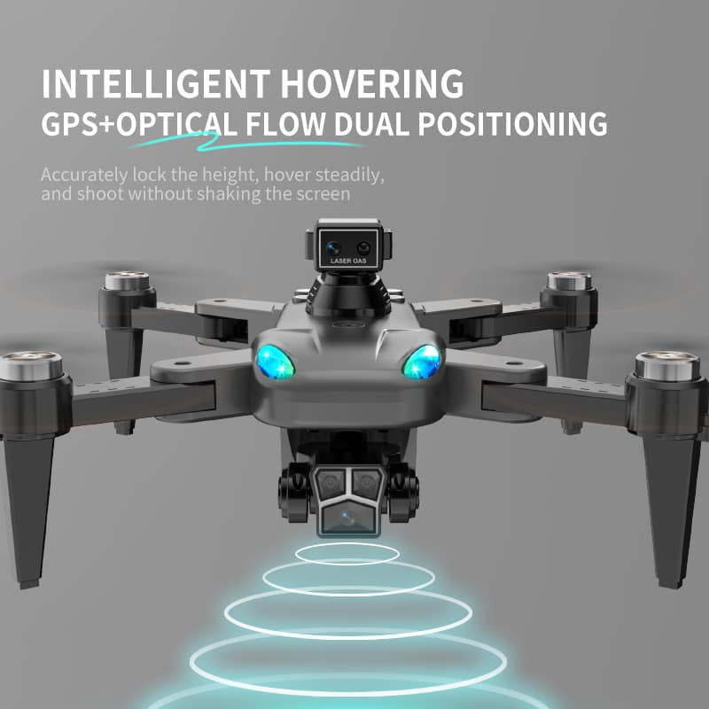 Drone 8K Dual Camera,Intelligent Obstacle Avoidance Drone,GPS Positioning Automatic Return,Quadcopter,Mechanical Gimbal Drone