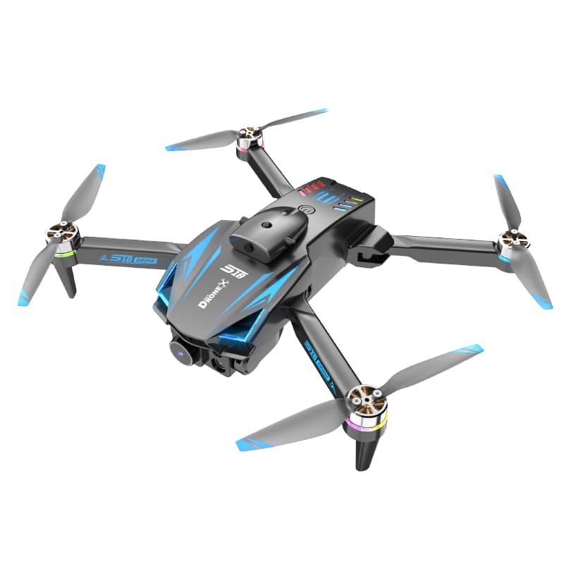 S18 GPS Drone with 4K Camera, 2.4-Inch Screen, Brushless Motor, Electric Adjustment Dual Lens, Optical Flow Positioning, Brushless Obstacle Avoidance Drone - Image 6